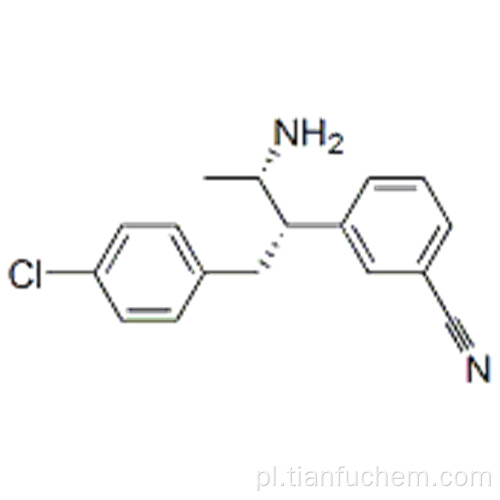 Benzonitryl, 3 - [(1S, 2S) -2-amino-1 - [(4-chlorofenylo) metylo] propylo] - CAS 732982-66-0